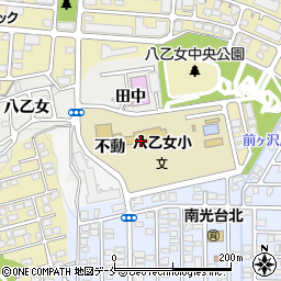 仙台市立八乙女小学校周辺の地図