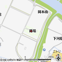 宮城県仙台市泉区市名坂筒場周辺の地図