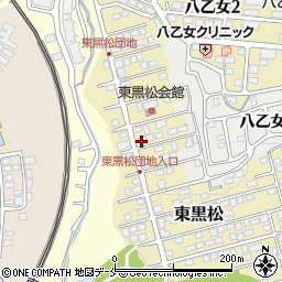 宮城県仙台市泉区東黒松14-10周辺の地図