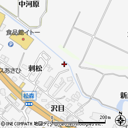 宮城県仙台市泉区松森刺松43周辺の地図