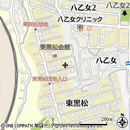 宮城県仙台市泉区東黒松14-5周辺の地図