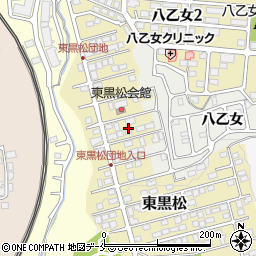 宮城県仙台市泉区東黒松14周辺の地図