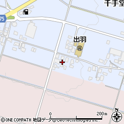 山形県山形市千手堂962-4周辺の地図