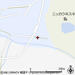 宮城県仙台市青葉区作並戸崎下谷地周辺の地図