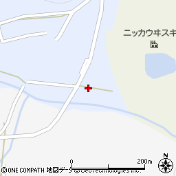 宮城県仙台市青葉区作並（戸崎下谷地）周辺の地図
