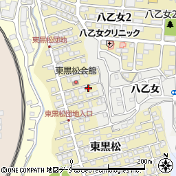 宮城県仙台市泉区東黒松14-20周辺の地図