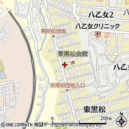 宮城県仙台市泉区東黒松15-11周辺の地図