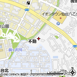 宮城県仙台市泉区松森堤下周辺の地図