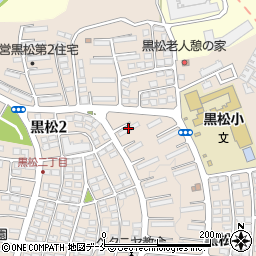 黒松公団住宅７号棟周辺の地図