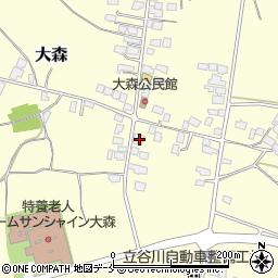 山形県山形市大森529-2周辺の地図