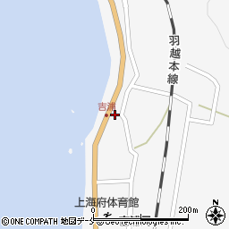 新潟県村上市吉浦1888周辺の地図