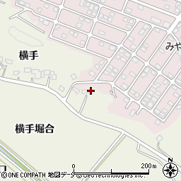宮城県仙台市青葉区芋沢横手35周辺の地図