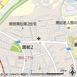 セブンイレブン仙台黒松店周辺の地図