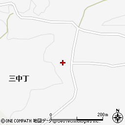 山形県西村山郡朝日町三中55周辺の地図