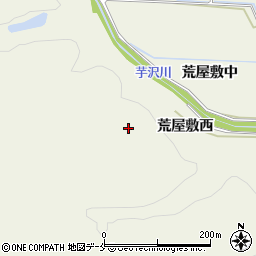 宮城県仙台市青葉区芋沢荒屋敷西周辺の地図