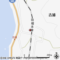 新潟県村上市吉浦2050周辺の地図