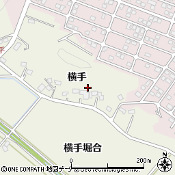 宮城県仙台市青葉区芋沢横手24周辺の地図