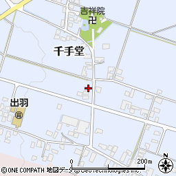 山形県山形市千手堂212-3周辺の地図