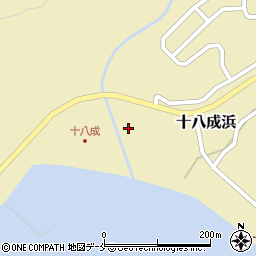 宮城県石巻市十八成浜十八成周辺の地図