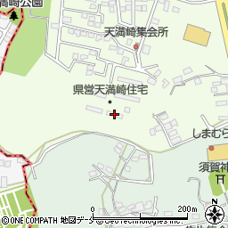 県営塩釜天満崎住宅３号棟周辺の地図