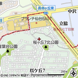 アクティブパレス桜ケ丘周辺の地図