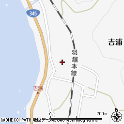 新潟県村上市吉浦2062周辺の地図