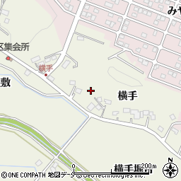宮城県仙台市青葉区芋沢横手14周辺の地図