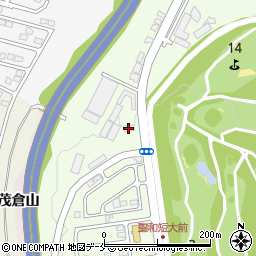 ミニストップ仙台北中山店周辺の地図