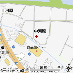 宮城県仙台市泉区松森中河原周辺の地図