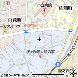 〒985-0033 宮城県塩竈市桜ケ丘の地図