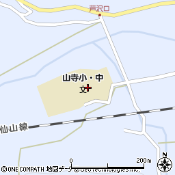 山形県山形市山寺1650周辺の地図