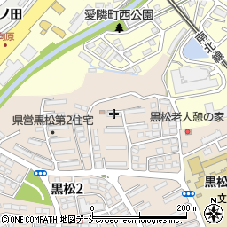 県営黒松第三住宅４号棟周辺の地図