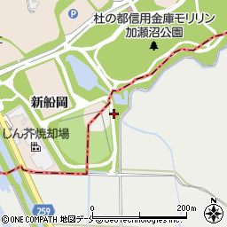 宮城県多賀城市加瀬堤下周辺の地図
