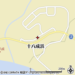 宮城県石巻市十八成浜（金剛田）周辺の地図