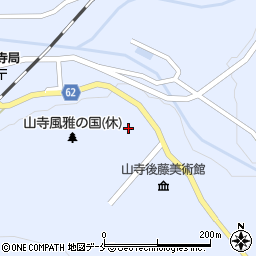 山形県山形市山寺4223周辺の地図