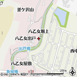 宮城県仙台市泉区実沢八乙女周辺の地図