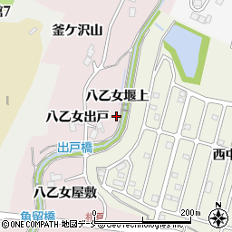 宮城県仙台市泉区実沢（八乙女）周辺の地図