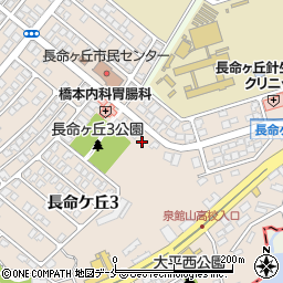 仙台鋼建周辺の地図