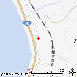 新潟県村上市吉浦2264周辺の地図