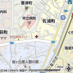 宮城機工建設株式会社周辺の地図