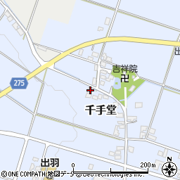 山形県山形市千手堂278-11周辺の地図