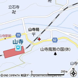 山形県山形市山寺4295周辺の地図