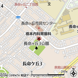 橋本内科胃腸科医院周辺の地図