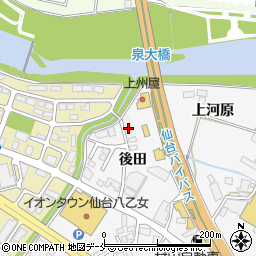 宮城県仙台市泉区七北田境周辺の地図