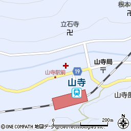 山形県山形市山寺4280周辺の地図