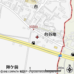 宮城県仙台市泉区松森陣ケ前周辺の地図