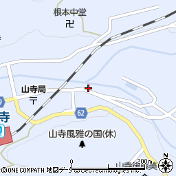 矢萩理容所周辺の地図
