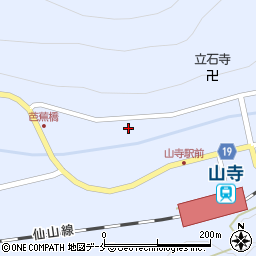 山形県山形市山寺4374周辺の地図