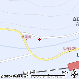 山形県山形市山寺4352周辺の地図