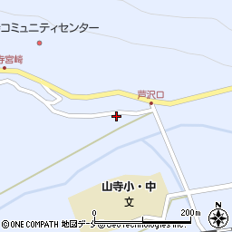 山形県山形市山寺622周辺の地図